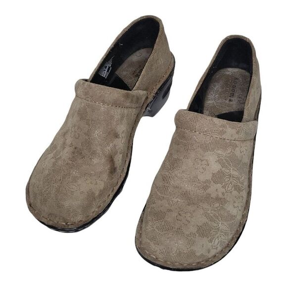 Sonoma Lifestyle Clog Women‎ Sz 6.5 Leather Slip On Comfort Workwear - Picture 3 of 7